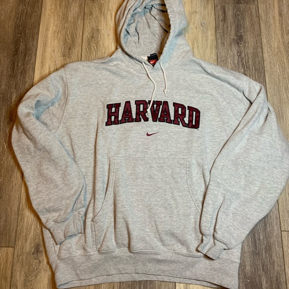 Harvard Center Swoosh Nike Hoodie 